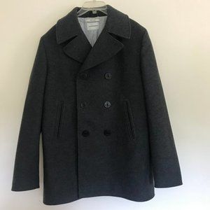 Men's Club Monaco Italian Wool Pea Coat